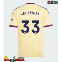 Camisa de Futebol Arsenal Riccardo Calafiori #33 Equipamento Alternativo 2026-27 Manga Curta